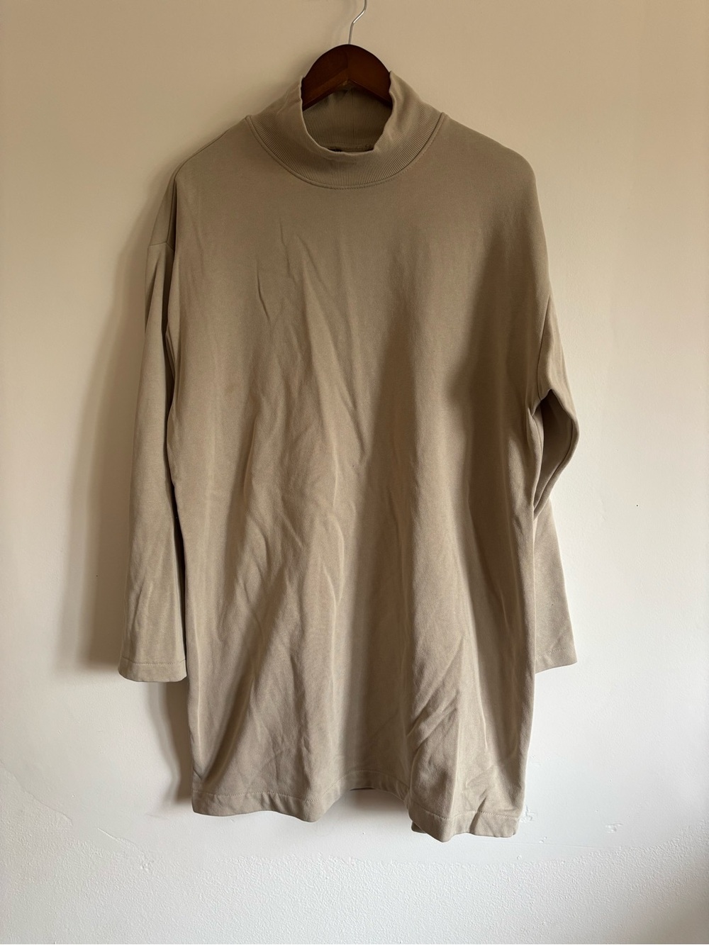 H&M Beige/Tan Midi Dress